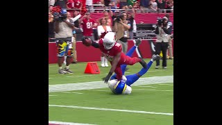 Marvin Harrison with a 60yard touchdown catch from Kyler Murray vs Los Angeles Rams [upl. by Ellehcen]