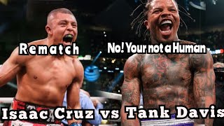 Tank Davis vs Isaac cruz Lightweight Championship tank isaac [upl. by Anicnarf]