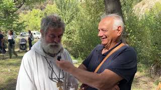 Intervista allEremita Frederic Vermorel del Monastero di SantIlarione a Caulonia [upl. by Aihseya]