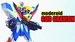 REVIEW  MODEROID GOD GRAVION TH [upl. by Dnomso]