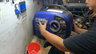 yamaha ef 2000is inverter generator services [upl. by Aseiram937]