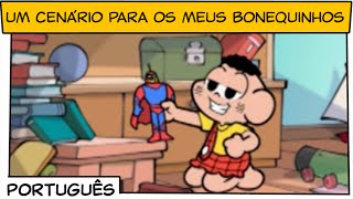 Um cenário para os meus bonequinhos  Turma da Mônica [upl. by Olympe]