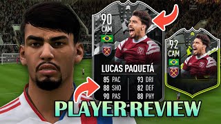 IS HE WORTH IT 90 LUCAS PAQUETA SHOWDOWN SBC PLAYER REVIEW  FIFA 23 ULTIMATE TEAM [upl. by Bashemath]