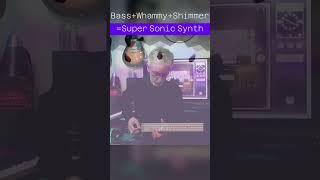 Bass  Whammy Pedal  Shimmer  Super Sonic Synth basssolo busuyi guitareffects synthbass [upl. by Robertson]