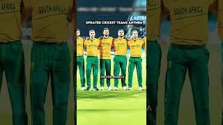 Updated national anthem of cricket team 💀 cricket shorts [upl. by Ninaj]