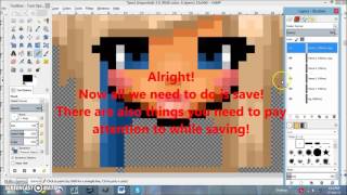 How to make a blinking head using GIMP Graal [upl. by Thea757]