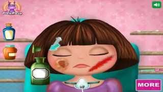 Dora the Explorer Game  Surgery Dora Game Play  Dora Games For Kids [upl. by Lathrop]