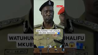 WATUHUMIWA 11 WA UHALIFU MKUBWA WANASWA😱 polisi kamanda muliro globaltv shortsvideo [upl. by Neetsuj]