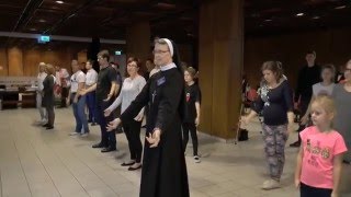 Taniec Hymnu Światowych Dni Młodzieży  Kraków 2016 [upl. by Derdlim]