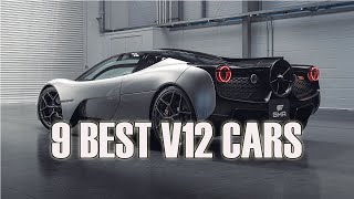 9 BEST V12 CARS [upl. by Aniela217]