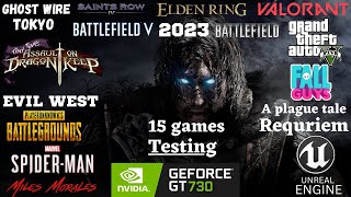 GT 730 IN 2022 Core i5 3470  15 games TESTED in 2022 [upl. by Cordie]