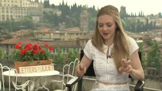 Amanda Seyfried talks Dominic  screen kissing [upl. by Ekihc]