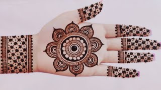 Diwali special mehndi design  easy front hand mehndi  mehndi design  mehndi ka design  Mehndi [upl. by Keller]