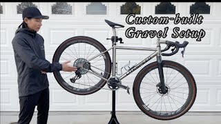 Titanium Gravel Bike Litespeed [upl. by Fredie]