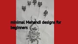 Easy Mehndi Designs for Beginners Step by Step [upl. by Neri]