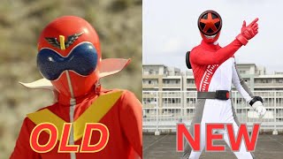 Super Sentai  All Red Warriors Henshin 19752024 REUPLOAD [upl. by Kehoe]