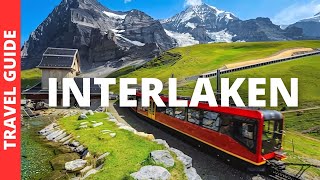 Interlaken Switzerland Travel Guide 15 BEST Things to Do in Interlaken [upl. by Ellenehs29]