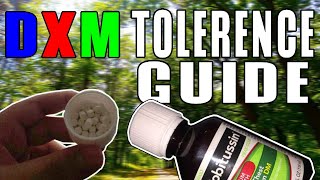 DXM TOLERANCE AND DOSAGE GUIDE [upl. by Gervais]