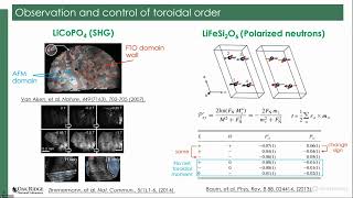 Lecture 41 Huibo Cao quotChirality and magnetic symmetryquot [upl. by Inoy]