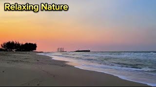 Ocean Waves Crashing on the Beach  Continuous shot  Crashing Waves Sounds  4K UHD 2160p [upl. by Ruffin199]