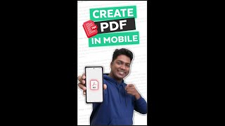 How to Create a PDF file on your Mobile [upl. by Elum762]