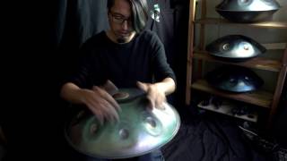 Hijazz 13 Handpan  Improvisation  Rafael Sotomayor  Opsilon Handpan [upl. by Shannen]