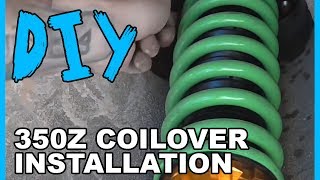 How to Install Raceland Coilovers 350z [upl. by Blaze]