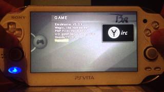 PS Vita 138Menu for the Firmware 212 VHBL [upl. by Jackqueline]