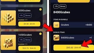 Testing The New TOPUP WEBSITE Bonus Gcubes 5 Discount [upl. by Retxab17]