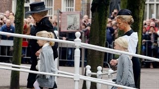 5 Jaar geleden het Ski ongeluk  herdenking Prins Johan Friso in Delft [upl. by Aitas641]