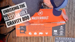 Unboxing the Masterbuilt gravity 800 [upl. by Ahsuas]