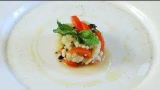 Pesce Tartare di baccalà marinatouChefTV [upl. by Anehta833]