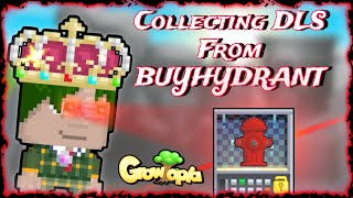 Collecting DLS From BUYHYDRANT  Growtopia  2024 [upl. by Elleahcim]