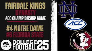 FAIRDALE KINGS 4 Notre Dame vs 6 Florida State LIVE STREAM [upl. by Rayford115]