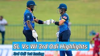 Sri Lanka Vs west indies 3rd Odi Highlights 2024  WI Vs SL 3rd Odi Highlights 2024 [upl. by Eelymmij669]