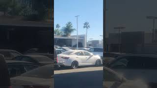 The repair yard amp parking lot Nissan dealership of Tustin in California 10242024 youtubeshorts [upl. by Sedrul]