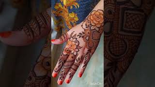 Kashees Signature Bridal short Mehndi design  Kashees Mehndi Design kasheesmehndi shortvideo [upl. by Aicnerolf]