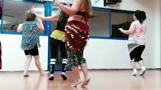 Oriental Dance Saidi Bellydance ChoreographyВосточный танец Саиди Хореографияסאידי ריקוד מזרחי [upl. by Neesay797]