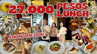 27000 PESOS LUNCH SA SOLAIRE [upl. by Nayarb330]