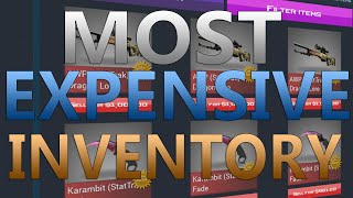 CSGO Case Clicker  Most Expensive Inventory 600 Knives 7 DLores [upl. by Jordans]