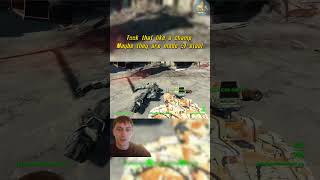 How did he get back up  Fallout 4 gaming fallout4memes fallout76 fallout3 bethesda glitch [upl. by Flavio356]