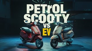 Petrol vs EV scooty mileage [upl. by Hilliard69]