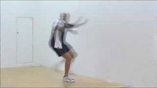 Blind Guy Plays Racquetball [upl. by Komarek483]