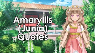 Quotes Amaryllis Junias Toga Costume [upl. by Evvie144]