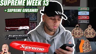 SUPREME WEEK 17 DROPLIST  SUPREME GIVEAWAY [upl. by Ahsieit]