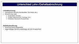 Unterschied zwischen Lohn und Gehalt [upl. by Amapuna]