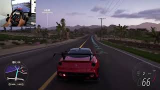 Ferrari 599XX Evolution  Forza Horizon 5  Logitech G29 gameplay [upl. by Berthold]