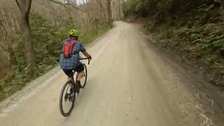 Cathey’s Creek Gravel Intro Dave and friends in Pisgah Nat’l Forest WNC [upl. by Wulfe]