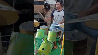 Drummer sugik terdiam sepi cover lagu remix [upl. by Otrebogad]