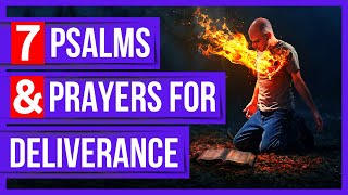 Deliverance prayers and psalms Peaceful Scriptures Bible verses for sleep with Gods Word ON [upl. by Arutak]